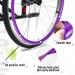Wheelchair Wheel Covers Wheelchair Push Rim Covers Wheelchair Push Rim Covers Non-Slip Wear-Resistant Hand Push Cover Improve Grip and Traction(Purple 24 inches) 24 inches Purple - Buy Online on SooperMarket.com