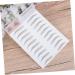 NOLITOY 2pcs 3d Eyebrow Stickers Eyebrow Makeup Kit Eyebrow Transfer Stickers Template Eyebrow Trimming Miss - Buy Online on SooperMarket.com