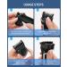 YINKE 11-in-1 Adjustable Comb for Philips Multigoom Series 3000 5000 9000 7000 Beard Trimmer Series 3000 5000 Shaver and Trimmer Precise Length of The Attachment Ranges from 1.0-3.0 mm Black - Buy Online on SooperMarket.com