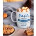 Mama Papa Gift Set - Christmas Gifts for Parents | Ceramic Cups & Spoon - Perfect Mama Papa Gift Ideas (330ml) - Buy Online on SooperMarket.com