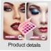 Mikinona 15 Colorful Eyeshadow Glitter Eyeshadow Woman Eyeshadow Compact Makeup Palette Purple - Buy Online on SooperMarket.com