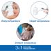 Microlife Non-Contact Forehead Thermometer | Digital Infrared No-Touch Thermometer for Adults Kids & Baby | Accurate Readings & Fever Alarm - Buy Online on SooperMarket.com