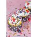 Movie Popcorn Sprinkles Edible Red and Black Confetti Cake Sprinkles Hollywood Movie Red Carpet Sprinkles for Cupcake Decorating Pearls Quin - Movie Cinema Sprinkles for Cake Decorating Decorations Movie Night - Buy Online on SooperMarket.com