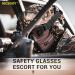 NICBOOY Airsoft Tactical Goggles | Interchangeable Lenses & Military Sunglasses - Buy Online on SooperMarket.com