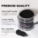 120g Clear Acrylic Nail Powder - Professional Polymer for 3D French Nail Extensions | Durable Beauty Gifts (Black) - International Shipping Available - Buy Online on SooperMarket.com