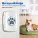 Wireless Touch Cat & Dog Bell Buzzer - Waterproof Intelligent LED Doorbell with 300m Range 60 Ringtones & Adjustable Volume - Buy Online on SooperMarket.com