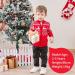 Christmas Reindeer Toddler Boys Sweater Cardigan | Xmas Winter Knit Top 18-24 Months Red - Buy Online on SooperMarket.com