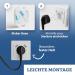 Tiny Guard Child Locking Sockets - 20 Piece Set | Safe Socket Protection for Babies & Toddlers - Secure Your Home Environment - Buy Online on SooperMarket.com