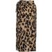 Sanahy Women's Boho Leopard High Low Split Skirt - M Brown - Buy Online on SooperMarket.com