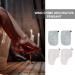 Beavorty 2 Pairs Gloves Wax Bath Foot Cover Paraffin Wax Booties Paraffin Treatments Cozies Hand and Foot Liners Wax Bath Mitts Disposable Foot Covers Paraffin Glove Short Boots Spa Grey - Buy Online on SooperMarket.com