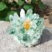Natural Stone 300-1000g Garden Cluster Natural Green Ghost Quartz Ore raw Gemstone SpecimenHome Decor (Size : 900-1000g) HOMEZHOU (Size : 1.1 1.2kg)