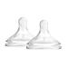 Dr. Brown's Natural Flow Anti-Colic Options+ Wide Baby Bottles 9oz 6 Pack - Level 1 Nipple, Bonus Level 2 Nipples & Sippy Spouts - Buy Online on SooperMarket.com