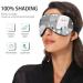 Haskirky Light Blocking Eye Mask - Adjustable Unisex Travel Mask for Deep Sleep, Yoga, and Meditation - Breathable & Comfortable - Cat Grey - Buy Online on SooperMarket.com