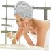 Warmhm Coral Fleece Shower Cap Reusable Shower Caps for Women Hair Drying Towel Washing Headwear Head Bath Cap Shower Cap Large Dry Hair Turban Cap Hair Towel Absorb Water Miss - Buy Online on SooperMarket.com