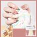 Nail Polish Nail Varnish Pink White Glitter 3 -in-1 Nail Polish Quick Dry Breathable French Manicure Nude Natural Elegant Non-toxic No UV Needed Nail Polishes for Woman Home DIY Nail Art Gift - Buy Online on SooperMarket.com
