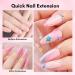Makartt Poly Nail Extension Gel: Nail Thickening Acrylic Extension - Starter Polish Pink & Cheeky - Buy Online on SooperMarket.com