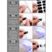 Kalolary 32PCS Waterproof Black Gel Nail Polish Strips | Adhesive Full Wrap Stickers with File and Stick | UV/LED Lamp Required - Buy Online on SooperMarket.com