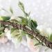 Hjhiwe Adjustable White Rose Bridal Crown - Boho Floral Headdress for Weddings & Photography - Rustic Beige Headband for Brides & Girls - Buy Online on SooperMarket.com
