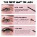 DIY Eyelash Extension Kit - 144 Thin Band Cluster Lashes + 72 3D Multiple Layers Clusters - 10-16mm Wispy Lash Cluster - Buy Online on SooperMarket.com