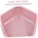 CORHAD Rabbit Toilet Pet Toilet Supply Triangle Potty Trainer Pet Training Toilet Pet Potty Ceramics Pink 30X26X12.5cm Pink - Buy Online on SooperMarket.com