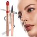 Magic Eyebrow Pencil-3D Waterproof Microblading Eyebrow Pencil Contouring Pen 4 Tipped Precise Brow Pen Magic Microblading Eyebrow Pen Natural Fine Stroke Microblading Eyebrow Pencil (Dark Coffee)