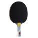 JOOLA Omega Strata - Table Tennis Racket with Flared Handle - Tournament Level Ping Pong Paddle with Vizon Table Tennis Rubber - Designed for Spin Light Blue