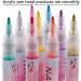 Nails Kit 12 Acrylic Nail Polish Pens with 12 Stylish Hues Waterproof and Quick Drying Professional Brushes Creative Nail Drawing Brush Perfects for Women Home Salon - Buy Online on SooperMarket.com