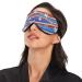Haskirky Light Blocking Eye Mask - Breathable & Adjustable for Men and Women - Ideal for Travel, Yoga, Meditation - Deep Sleep Goodies - Blue/Red/White - Buy Online on SooperMarket.com
