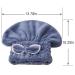 Jseng 2PC Microfiber Hair Drying Caps - Fast Drying Hair Turban Wrap Towels for Girls and Women - Soft & Absorbent - Blue+beige - Buy Online on SooperMarket.com