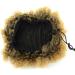 Short Afro Puff Drawstring Ponytail Extension - Kinky Curly Clip-In Hairpiece for Women (Large T1B/27#) - Buy Online on SooperMarket.com