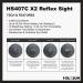 Holosun HS407C-X2 Classic Open Reflex Red Dot Sight 2 MOA - Black - Buy Online on SooperMarket.com