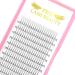 Finished compartments 3D-D-0.10-9 Short stem eyelash extension finished eyelash compartments Volume eyelashes 0.10 D Curl (3D-D-0.10.9 mm) 12 pieces (1 Pack) 3D-D 0.10-9 mm