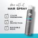 KERACOLOR Kit of 3-in-1 (Cleanse + Conditioner + Color) Platium Semi-Permanent Hair Dye and Finishing Hair Spray 10oz - Buy Online on SooperMarket.com