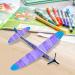 Twiddlers 24 Styrofoam Gliders - Fun Craft Kits for Kids | Perfect Gifts & Activities for Children's Birthdays - Buy Online on SooperMarket.com