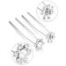 40 Pack Rhinestone Bridal Wedding Hair Pins - Elegant Hair Accessories for Women and Girls (Style B) - Buy Online on SooperMarket.com