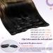 Shop Laavoo Clip In Extensions - Real Hair Balayage Brown & Ombre | 7pcs 105g Remy Human Hair  - Buy Online on SooperMarket.com