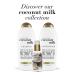 OGX Nourishing Coconut Milk Shampoo - 25.4 fl oz | With Coconut Oil, Egg White Protein | Paraben & Sulfate-Free | Strong & Healthy Hair - Buy Online on SooperMarket.com