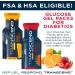 Transcend Glucose Gel Packs - Strawberry & Orange 50 Pack - FSA/HSA Eligible - Made in USA - 15g Dose - Diabetic Blood Sugar Support - Buy Online on SooperMarket.com