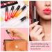 50-Pack Empty Lip Gloss Containers - Refillable Lip Balm Tubes for DIY Makeup - 10ml - Black - Buy Online on SooperMarket.com