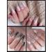 Kalolary 120pcs Dual Nail System Forms - Full Cover Gel Nail Tips for Acrylic Nail Art Extension 12 Sizes with Scale - Buy Online on SooperMarket.com