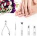 Cater Manicure Nail Clippers Set - Professional 12Pcs Grooming Kit with Luxurious Travel Case - Buy Online on SooperMarket.com