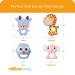 CHILLAX Teether Toys - Soothing Baby Teething Relief | Easy-to-Grip Non-BPA Silicone Teethers for Babies | Dishwasher-Safe | Ideal Shower Gift for Infants 3+ Months - Buy Online on SooperMarket.com