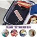 Manolyee Travel Toothbrush Holder - Multifunctional Toothbrush Case & Organizer for Home Business Camping | Pink Travel Container - Buy Online on SooperMarket.com