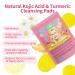Turmeric Face Scrub Cleansing Pads - Deep Clean Exfoliating & Tone Balancing - 40 Pcs Pink for Glowing Skin - Buy Online on SooperMarket.com