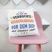 MUGFFINS GRADUATE man Cushion Padding included - in German - Dich alle gewarnt haben - Funny gift - Pillow: cover and filling 15.7x15.7 inches Hochschulabsolvent - Buy Online on SooperMarket.com