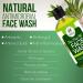 Tea Tree Oil Face Wash 4oz - Natural Skin Cleanser for Acne & Ringworm - Made in USA - Buy Online on SooperMarket.com