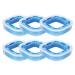 6 Pack Cat Litter Refills Bags 32.8Ft Anti Odour Litter Locker Compatibility with Thickened Plastic Leakproof Large Trash Bag Litter Locker Refill - Original Refill Cartridge is Included
