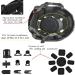 Fast Airsoft HelmetAirsoft Tactical Paintball Half Face Protection Mask and Goggles Set  for Paintball CS Game Set BK General type - Buy Online on SooperMarket.com