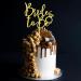 Arthsdite Bride to Be Cake Topper with Ring Bridal Shower Cake Pick Decorations for Wedding Engagement Theme Bachelorette Party Supplies - Gold Glitter - Buy Online on SooperMarket.com
