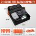 21 Cubic Feet Waterproof Car Rooftop Cargo Carrier Bag | Heavy Duty 840D Roof Bag for All Vehicles | Anti-Slip Mat, Door Hooks, Storage Bag & 2 Extra Straps Included | Black - Buy Online on SooperMarket.com